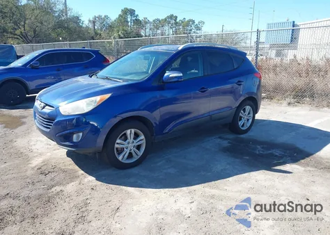 2013 Hyundai Tucson Gls from USA, damaged, VIN KM8JU3AC5DU760406